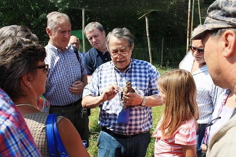 Besuch einer Fasanenzucht in Berchères-sur-Vesgre“ 